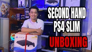 SECOND HAND PS4 SLIM. " UNBOXING "