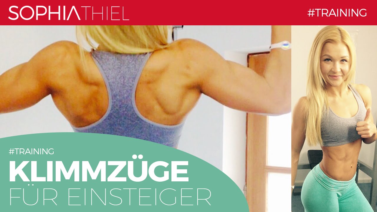 Klimmzüge richtig machen // Training für Anfänger | WWW.SOPHIA-THIEL.DE