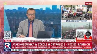 Atak nożownika w Ostrołęce - dzieci rannych! | A. Klarenbach