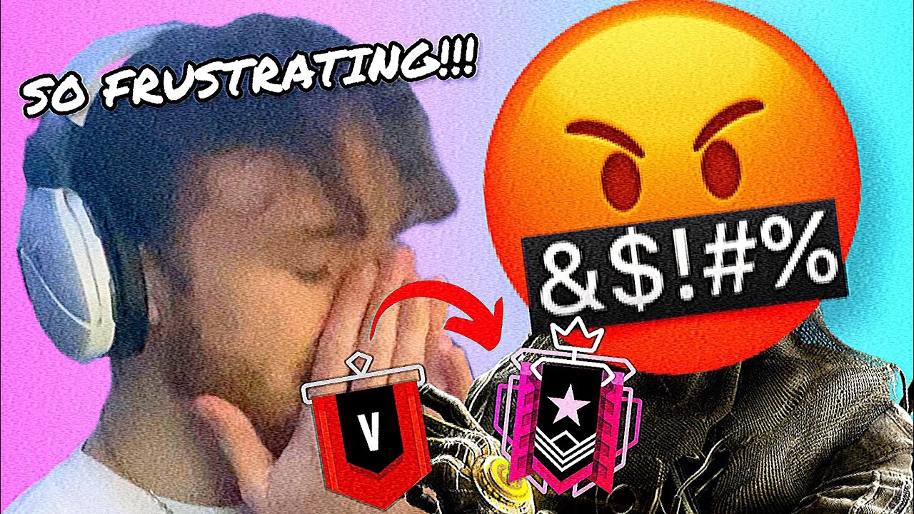 RAGING During COPPER To CHAMPION!! (R6 Siege Funny/Rage Stream ...