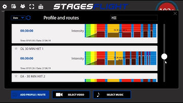 StagesFlight: Profile and Video Favorites