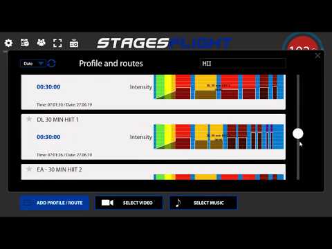 StagesFlight: Profile and Video Favorites