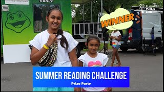 Summer Reading Challenge Prize Party! 📚 Elkhart Public Library
