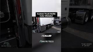 This TRUCK BUNK got a CRAZY COLOR MISMATCH story! #shorts