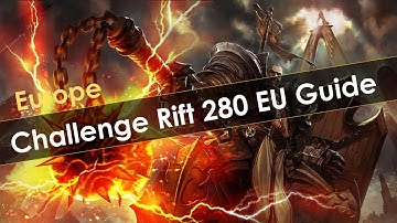 Diablo 3 Challenge Rift 280 EU Guide