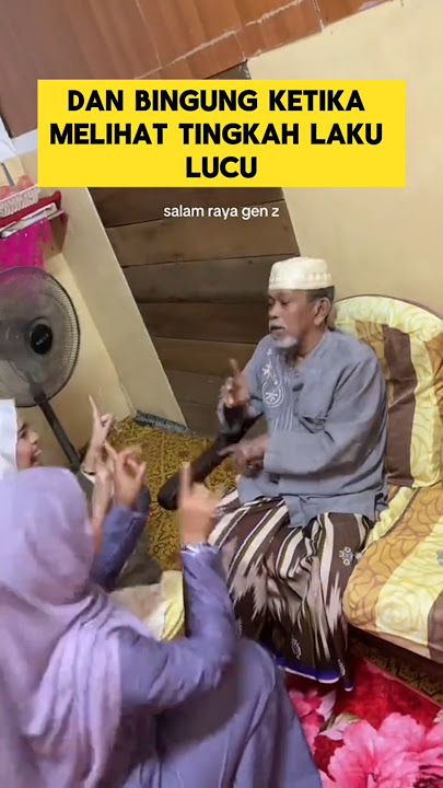 momen lucu ketika generasi gen z minta maaf lebaran sama kakeknya ‼️‼️ #ngakak #lucu #velocity