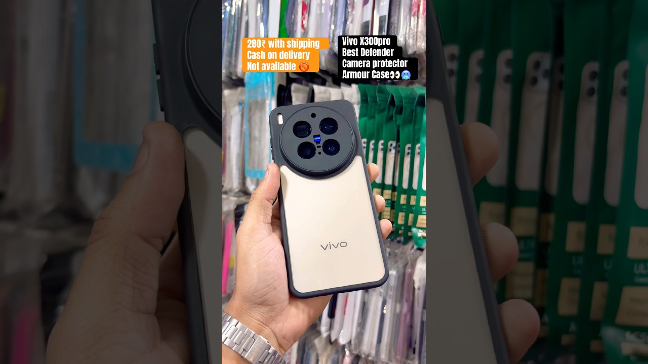 Vivo X300Pro Best Camera Protector Clear Premium Defender Back Case Cover 