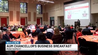 Aum Holds Chancellors Business Breakfast