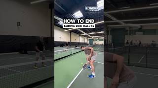 Offensive strategy! #pickleballtips #pickleball