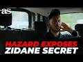 HAZARD REVEALS SHOCKING ZIDANE TRAINING SECRET to John Terry