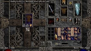 Diablo 2 How To Add Sockets To An Armor With A Cube (Wyrmhide Example)