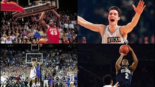 Clutch Shots of March Madness (1978-2018)