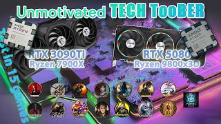 I upgraded to a 9800x3D/5080 from a 7900x/3090Ti and think it was a mistake | Test in 15 games!