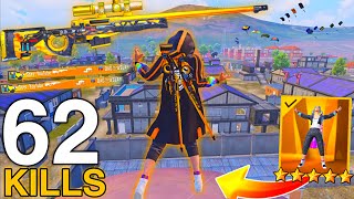 62 KILLS!🥵 NEW FASTEST GAMEPLAY With CLUP OPEN SET🔥SAMSUNG,A7,A8,J2,J3,J4,J5,J6,J7,XS,A3,A4,A5,A6