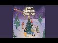 Golden Reindeer Christmas