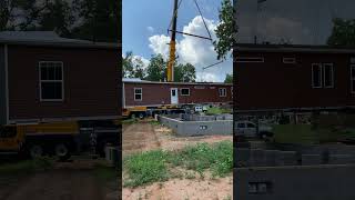 !Crane set! Modular Home