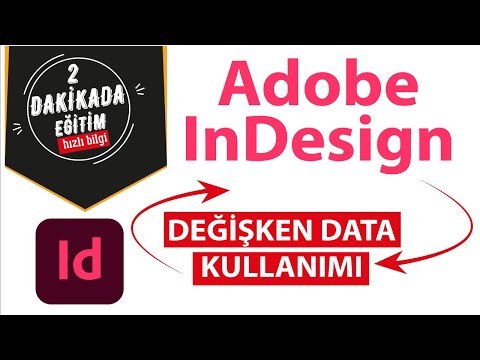Adobe InDesign Değişken Data Kullanımı !!!