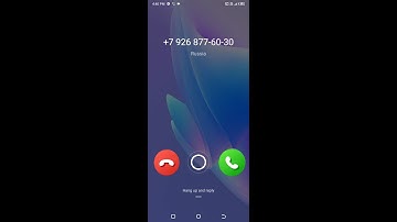Tecno Spark 9 Pro incoming call screen video