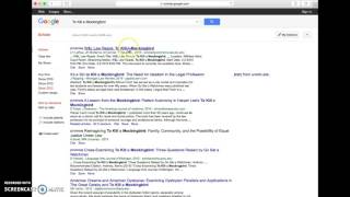 Google Scholar Tutorial Pt.1