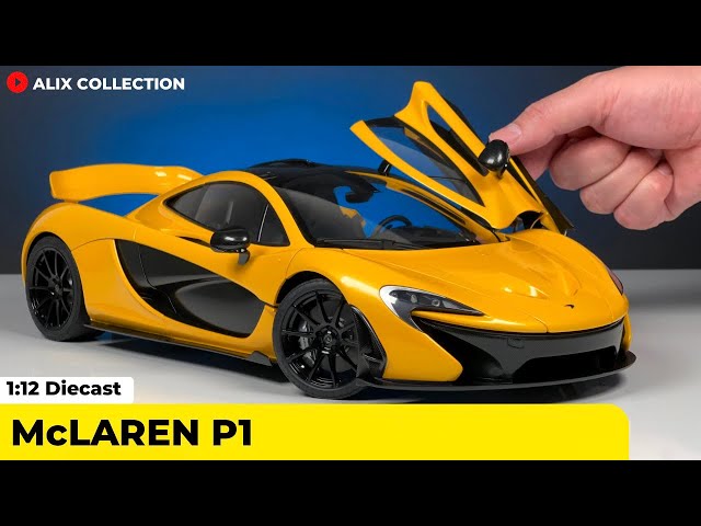 Unboxing of McLaren P1 1:12 Scale Model Car by AUTOart (4K) - YouTube