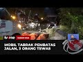 Diduga Pengemudi Ngantuk, Mobil Tabrak Pembatas Jalan dan Tewaskan Tiga Orang | Kabar Pagi tvOne