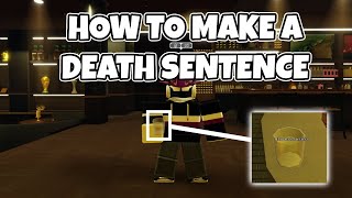 Roblox On Tap 17+ How to make a Death Sentence screenshot 3