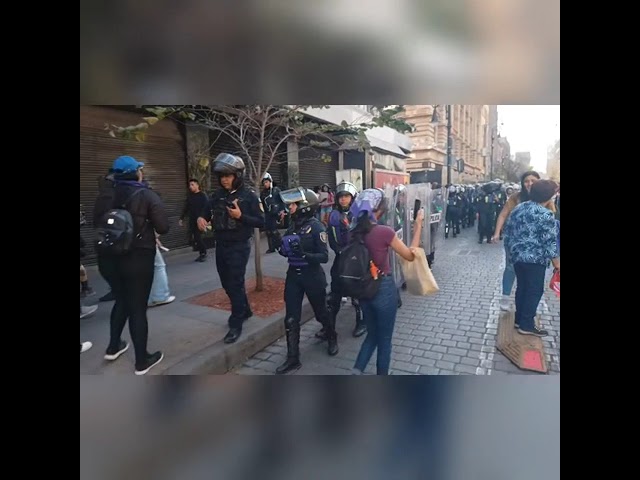 Marcha conmemorativa por el Día Internacional de la Mujer en CDMX