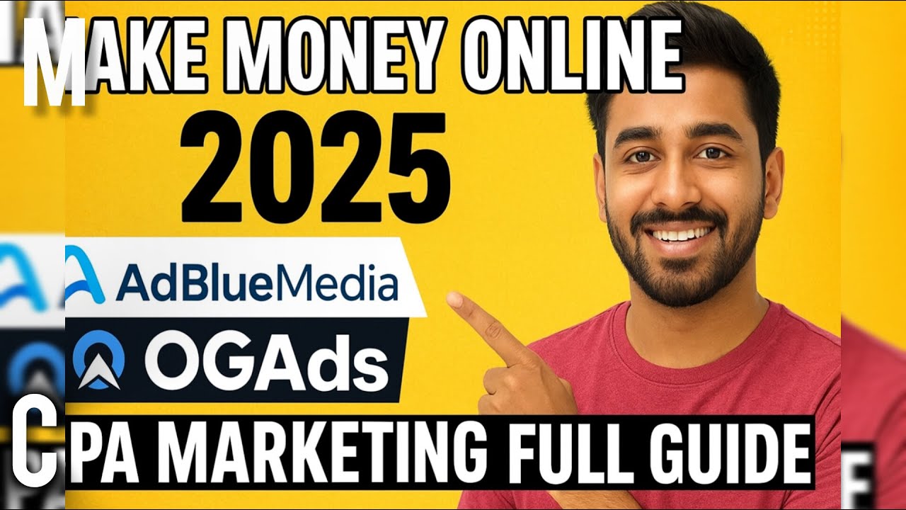 Make Money Online 2026 | AdBlueMedia & OGAds CPA Marketing Full Guide | Earn Daily Passive Income