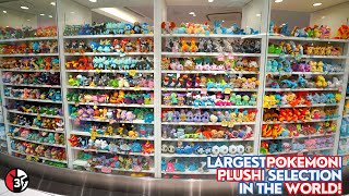 Most Pokémon Plushes I have ever seen! | Tokyo DX Pokémon Center Tour December 2023