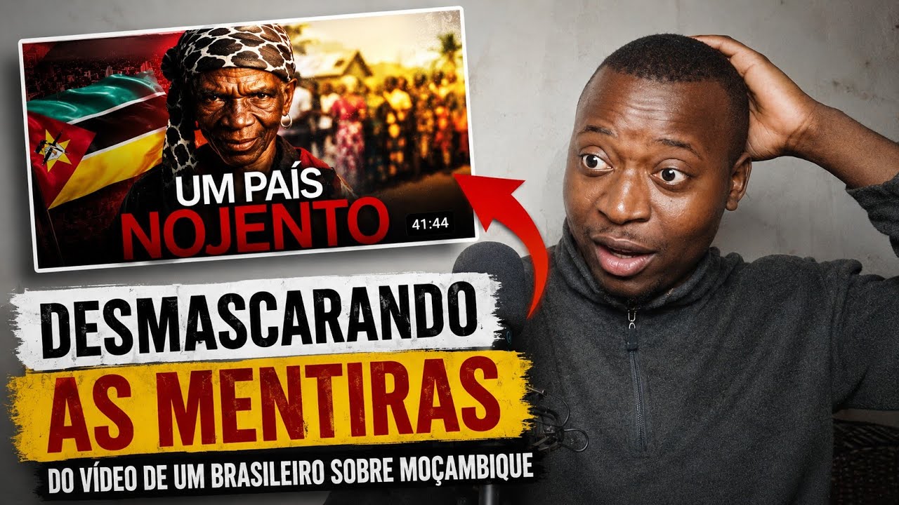 BRASILEIRO🇧🇷 diz que MOÇAMBIQUE🇲🇿 é um PAÍS NOJENTO! E MOÇAMBICANO RESPONDE!