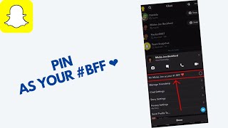 How to Pin Your Best Friend Forever (BFF) on Snapchat Plus