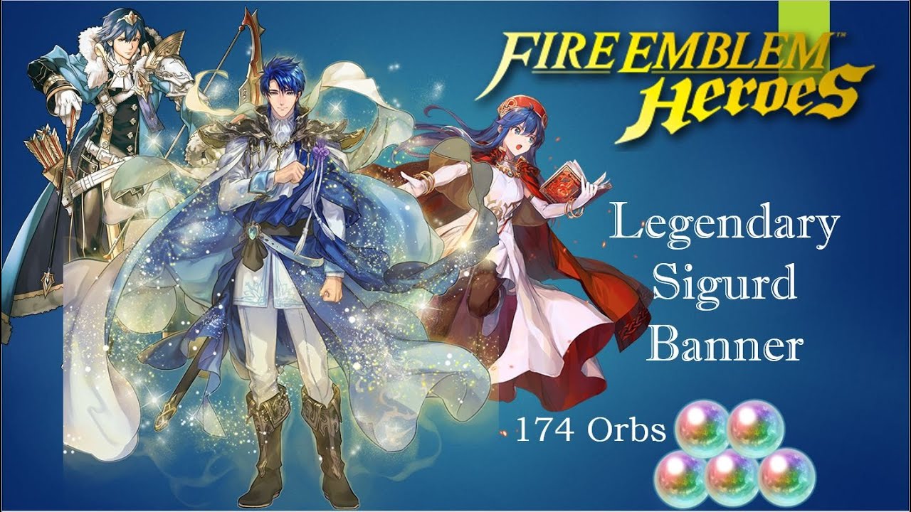 Legendary Sigurd Summoning Session|Fire Emblem Heroes