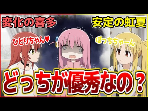 【お世話】この2人どっちがぼっちちゃん係として優秀だと思う？【ぼざろ/ぼっち・ざ・ろっく！】【反応集】