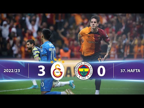 Galatasaray (3-0) Fenerbahçe - Highlights/Özet | Spor Toto Süper Lig - 2022/23