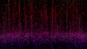 4k Abstract Falling Glow Particles | Background HD | Particles falling Free HD Animation Black
