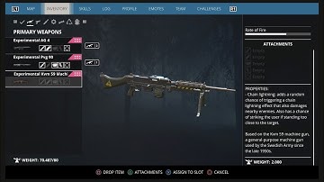 Generation Zero - Experimental KVM 59 Chain Lightning Effect Damage - Update 1.17 March 26th