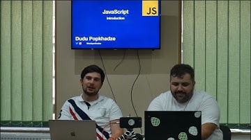 TECH შაბათი: JavaScript - ის საფუძვლები - შეხვედრა #1