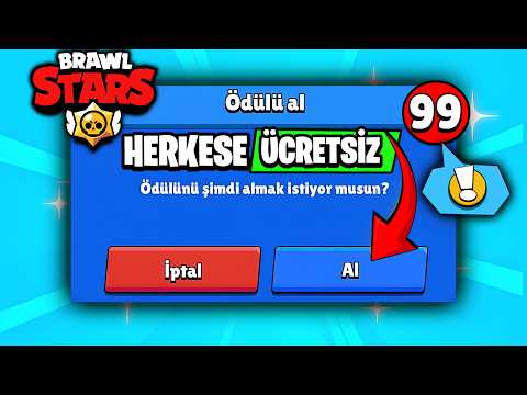 🎁LİNKE TIKLA 3 FARKLI ÜCRETSİZ ÖDÜLÜ KAP ! ( KAÇIRMA ) BRAWL STARS