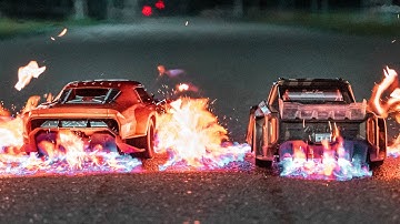 ARRMA FELONY vs INFRACTION Drag Race