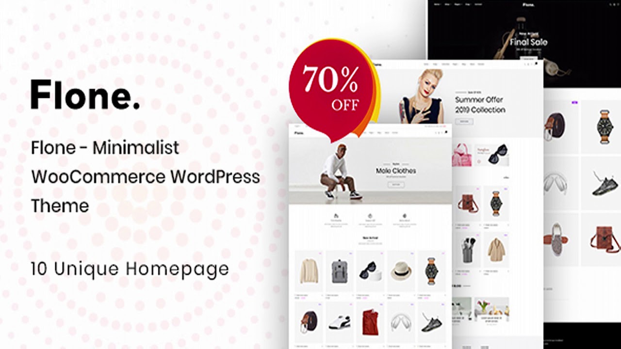 Flone – Minimal WooCommerce WordPress Theme | Themeforest Website Templates and Themes