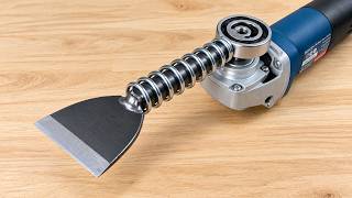 This Welder Had a Crazy Idea! What Happens When You Put a Chisel on an Angle Grinder?