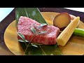 Rare part Miyazaki wagyu steak lunch | teppanyaki in Japan