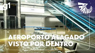 Cheiro forte, bichos mortos: como está o aeroporto de Porto Alegre | FANTÁSTICO image