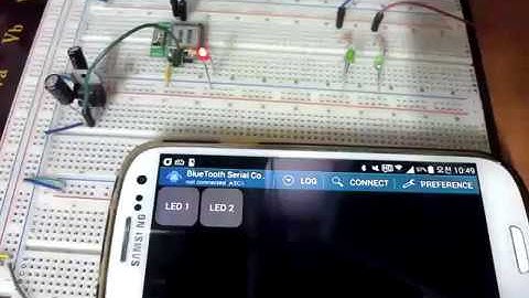 스마트폰 - AVR 간의 블루투스 통신 - 데이터 송수신 실험 (+소스코드,회로도)
