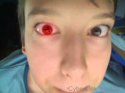 Mangekyou Sharingan In Real Life Youtube