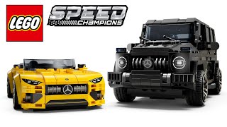 LEGO Speed Champions - Mercedes-AMG G 63 & Mercedes-AMG SL 63 (76924) - Speed build