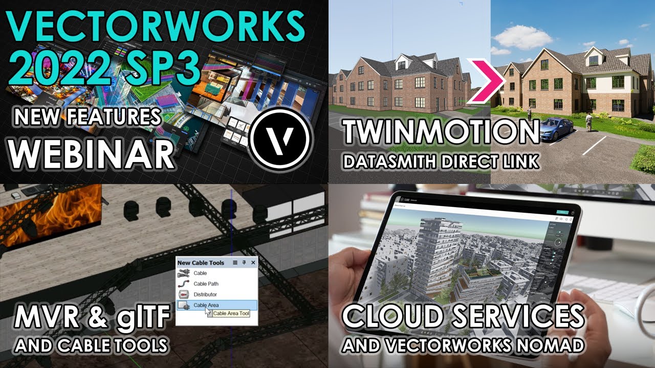 Vectorworks 22 The New Features Of Sp3 Full Webinar Youtube