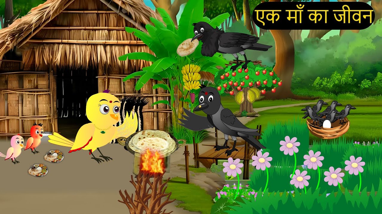 जादुई मछली की कहानी | Chidiya Episode  09/03/2025 | Rano Chidiya Aur Kauwa Wala Cartoon | Chichu TV