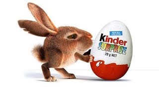 DIY/Easter/Всем Зайцам по Киндер- яйцу ! Заяц за 2 минуты! Оригами. Пасха.
