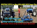 DIGITRAC PP51i vs NEW HOLLAND 3630 SuprtPlus 18 Disc Harrow Speed And Load Testing